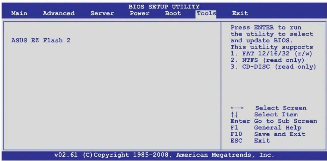 ASUS TS300-E6/PS4 - 工具菜单(Tools menu) - 1