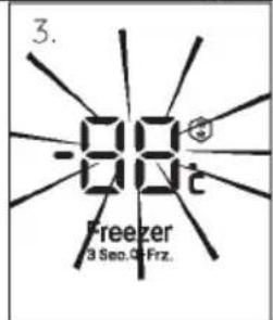 3. -00°C Freezer 3 Sec. Q Frz.