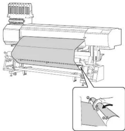 ROLAND Texart XT-640 - When using the FORWARD setting - 1