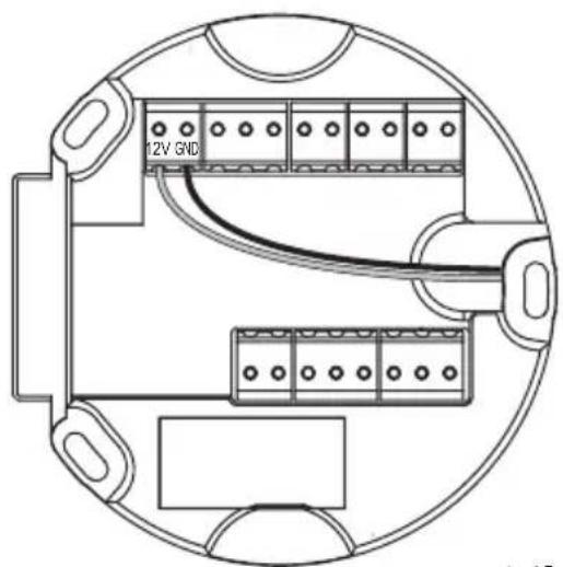12V GND + - 12