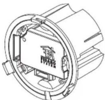 Technical line drawing of a mechanical component with no visible text or symbols