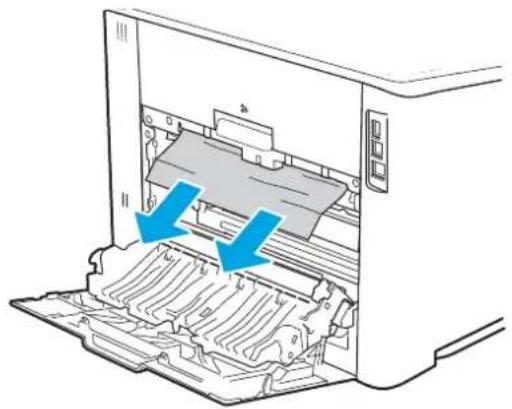 BLU G61 - Clear paper jams in the toner cartridge or fuser area - 13.08, 13.09 - 2