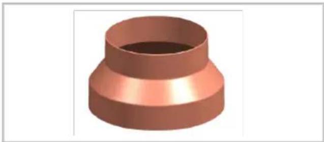 BEKO BHCA66641BBHS - Flue connection adapter - 1