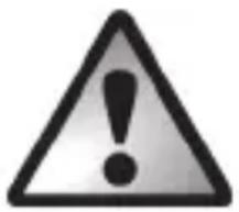 Warning symbol with exclamation mark inside a triangle (no text or numbers)