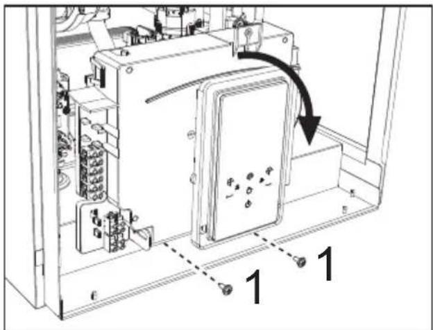 FERROLI Bluehelix Hitech RRT C - Togliere alimentazione elettrica e chiudere il rubinetto del gas a monte della valvola - 1