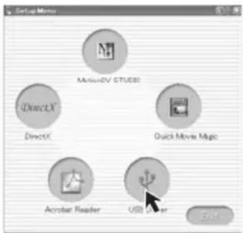 Setup Menu MANGO STUDIO DNATX DirectX Quick Movie Music Acrobat Reader USB User