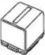 PANASONIC Palmcorder PV-GS59 - Dimensions: - 3