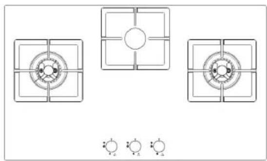 Pure electrical circuit lines without any symbols
