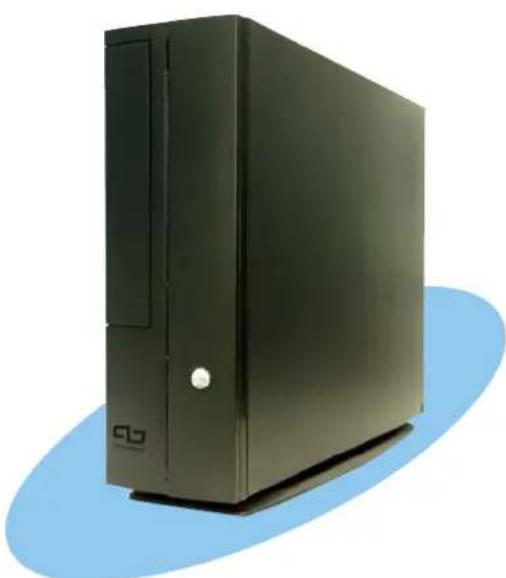 Exterior view of a desktop computer tower (no visible text or labels)