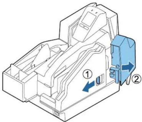 EPSON TM-S2000II-MJ - Opening the MICR Cover or Scanner Cover - 1