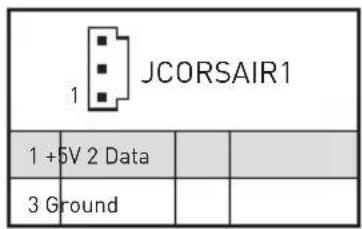 1 JCORSAIR1 1 +5V 2 Data 3 Ground