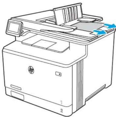 BLU J7L - Clear paper jams in the document feeder - 4