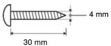 4 mm 30 mm