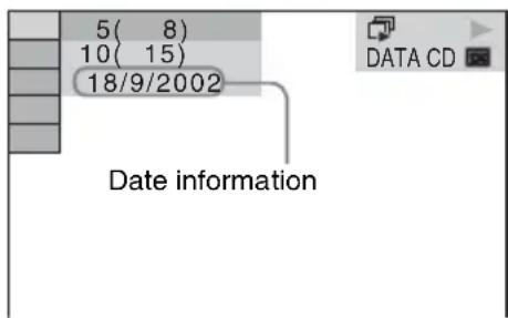 5( 8) 10( 15) 18/9/2002 DATA CD Date information