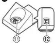 PANASONIC ER-HGP84 - Identificarea componentelor - 5