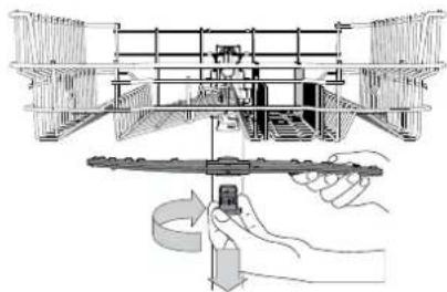 BAUKNECHT BUO 3T132 P - CLEANING THE SPRAY ARMS - 1