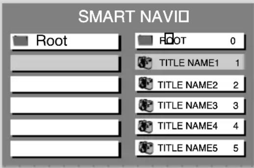 SMART NAVID Root FOOT 0 TITLE NAME1 1 TITLE NAME2 2 TITLE NAME3 3 TITLE NAME4 4 TITLE NAME5 5