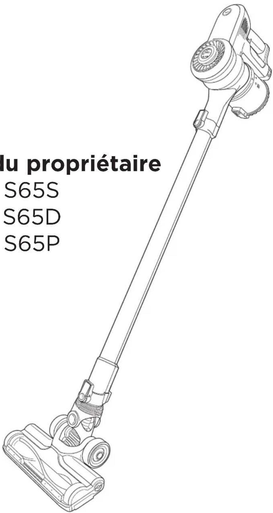 lu propriétaire S65S S65D S65P