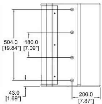 504.0 180.0 [19.84"] [7.09"] 43.0 [1.69"] 200.0 [7.87"]