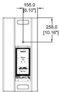 155.0 [6.10"] 258.0 [10.16"]