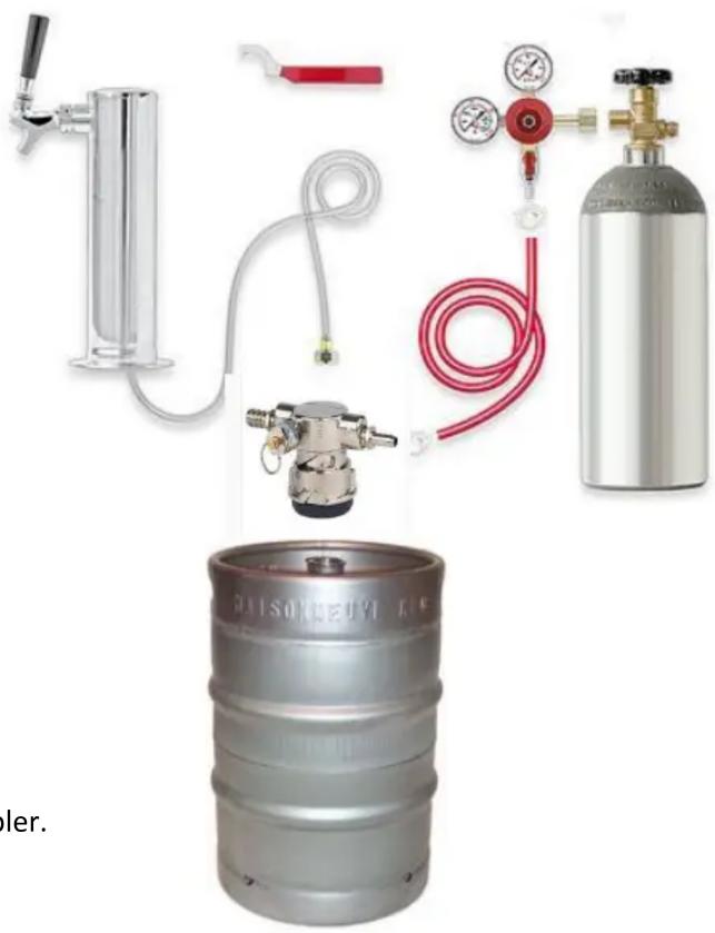 Product display of industrial gas cylinders, valves, and pressure gauges (no text or symbols visible)