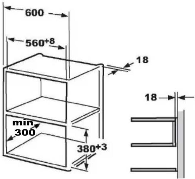 CANDY MIS1730B - Nábytek pro vestavění - 1