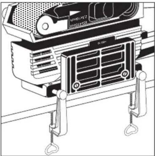 AEG HBS 65 - Sustitución de la banda de lija - 8