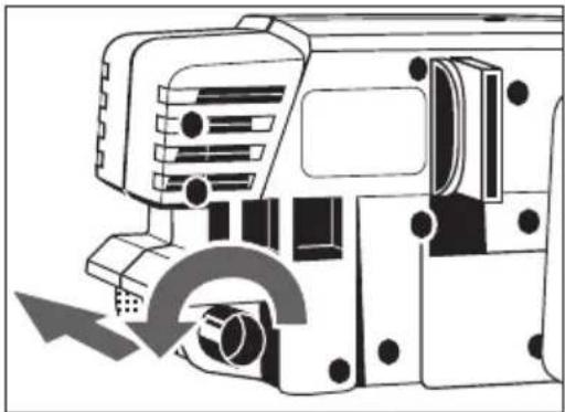 AEG HBS 65 - Sustitución de la banda de lija - 2