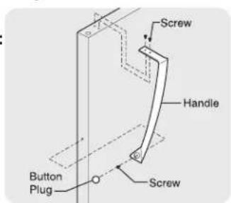 Screw Handle Button Plug Screw