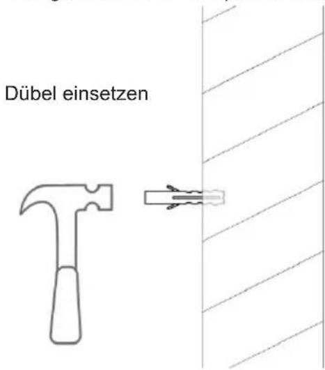 Dübel einsetzen