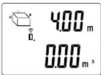 D. 4.00 m 0.00 m³