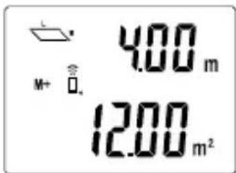 4.00 m 12.00 m²