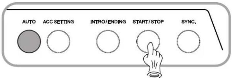 AUTO ACC SETTING INTRO/ENDING START/STOP SYNC,