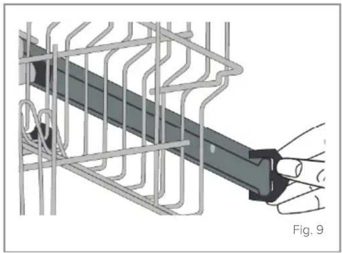 CDA CDI4251 - Adjust the height of the upper basket - 1