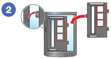 Diagram showing a door opening process with labeled parts and directional arrows indicating movement or change.