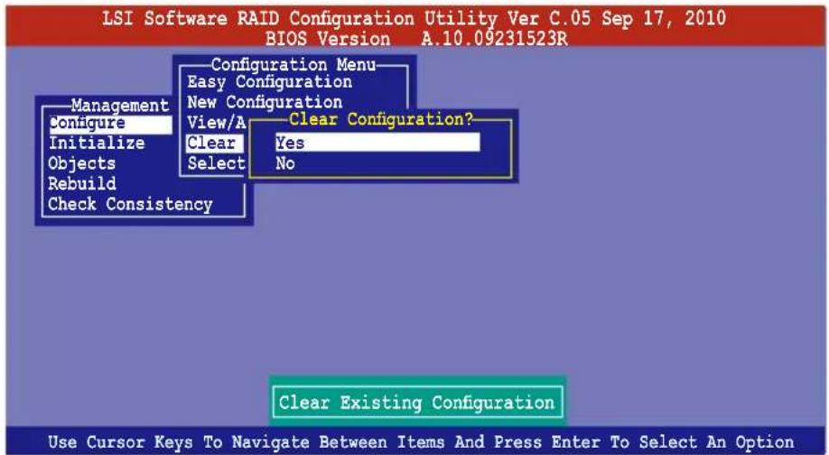 ASUS TS700-E7/RS8 - 删除一个 RAID 设置 - 2