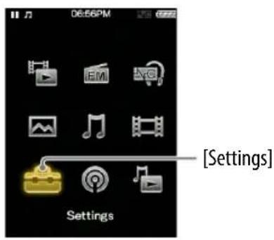 Settings Settings