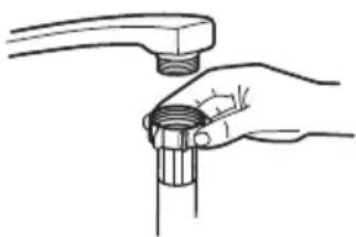 Bellini BDWM126W-F - Cold water connection - 1