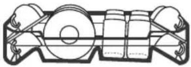 Bellini BDWM126W-F - Loading the upper basket - 1