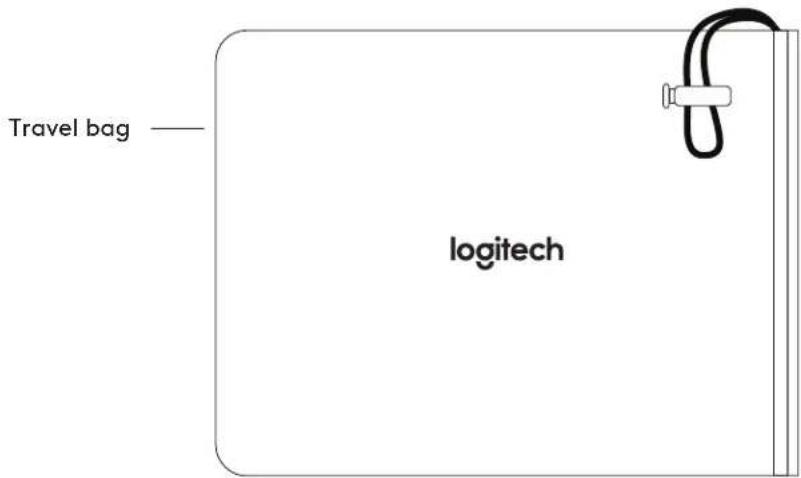 Travel bag, Logitech