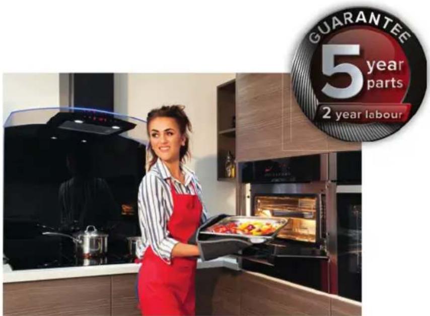 GUARANTEE 5 year parts 2 year labour