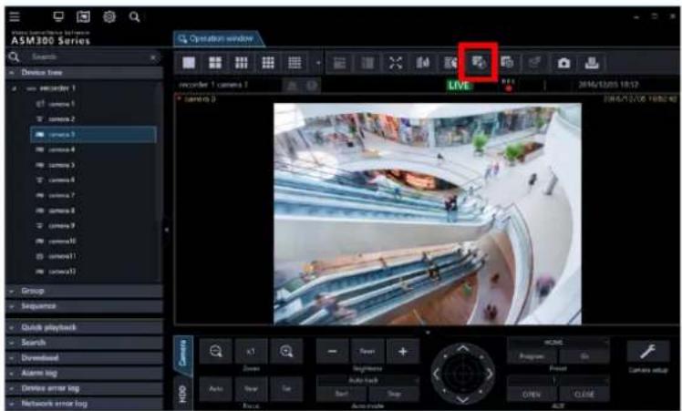 ASM300 Series. Device tree. recorder 1. Camera 1. Camera 2. Camera 3. Camera 4. Camera 5. Camera 6. Camera 7. Camera 8. Camera 9. Camera10. Camera11. Camera12. Group. Sequence. Clicks playnetwork. Search. Download. Adams log. Devots error log. Network error log. Operation window. recorder 1 camera 1…