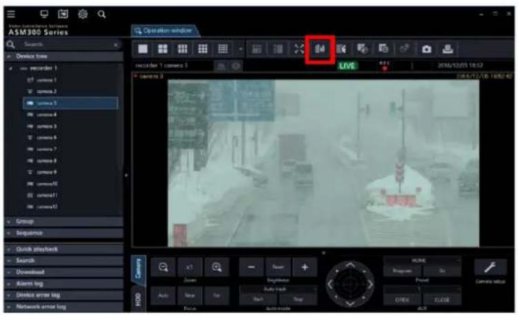 ASM300 Series. Device time recorder 1. Senses 1-12. Group, Sequence, Quick playback, Search, Download, Alert log, Device error log, Network error log, Operation window. Recorder 1 camera 1. LIVE. 2016/12/03 18:52. 2016/12/17/16 18:52:40. Camera 3. HORN. Auto. View. Run. Stop. Stop. Auto mode. Auto B…