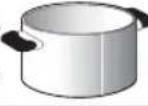 SMEG SIM570B - RECOMMENDED POT BOTTOM WIDTHS - 8