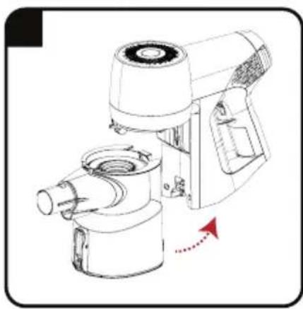 Technical line drawing of a mechanical device with no visible text or symbols