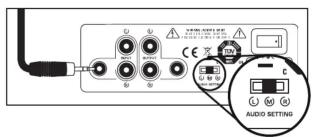 AUDIO SETTING AUDIO SETTING