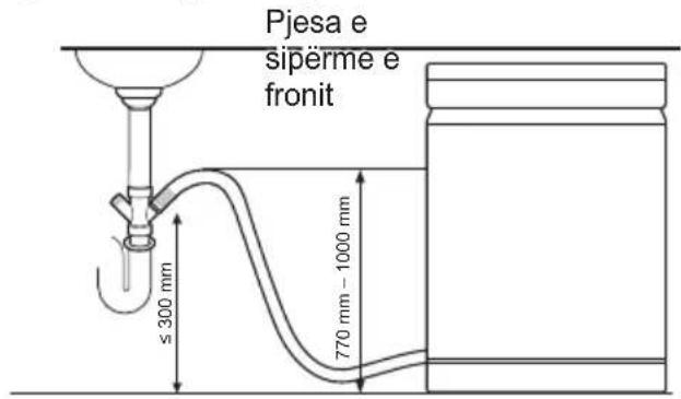 Pjesa e sipërme e front s 300 mm 770 mm - 1000 mm