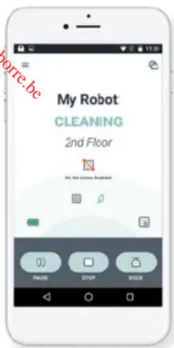 More.be My Robot CLEANING 2nd Floor For the Lines Enabled 000 STOP DOCK