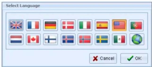 Select Language × Cancel ✓ OK