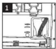 BEKO DH 10413 GAO - Ligar a mangueira de descarga de água - 1